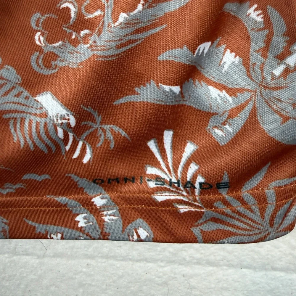 Columbia PFG Texas Longhorns Super Terminal‎ Tackle Polo Orange XXL XM2622-824
